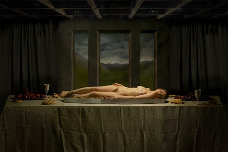 Nicola Costantino, "Still Life/The Dinner", 2008