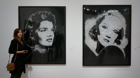 Vik Muniz, 'Pictures of Diamond: Jackie', 2005, at the Tel Aviv Museum of Art