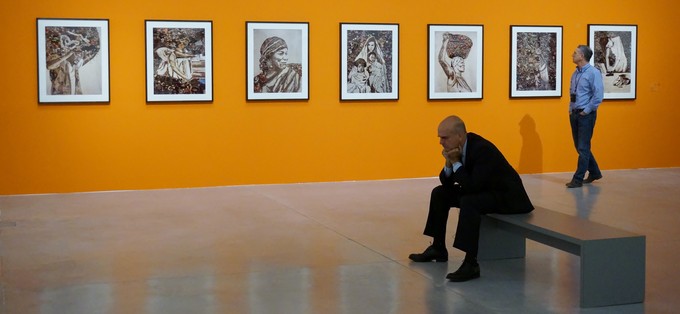 Vik Muniz, Pictures of Garbage, 2008-2011, on loan to the Tel Aviv Museum of Art